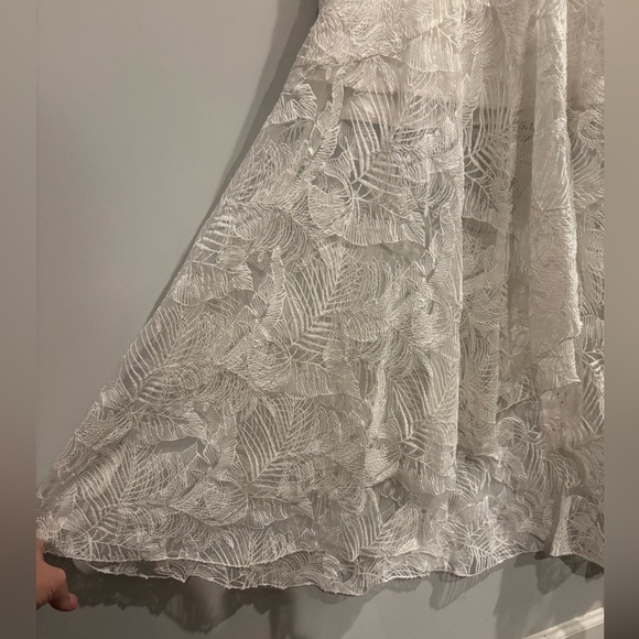 One33 Social White Embroidered High Low Dress - Picture 9 of 12